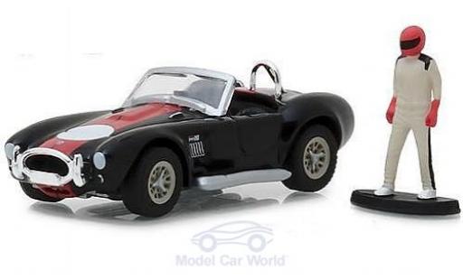 Miniature Shelby Cobra 1/64 Greenlight 427 S/C noire/rouge 1965 mit Rennfahrer Shelby Cobra 1/64 Greenlight 427 S/C noire/rouge 1965 mit Rennfahrer miniature