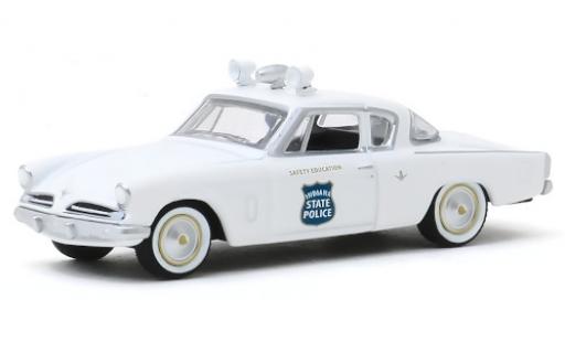 Miniature Studebaker Commander 1/64 Greenlight Coupe Indiana State Police 1953 Studebaker Commander 1/64 Greenlight Coupe Indiana State Police 1953 miniature