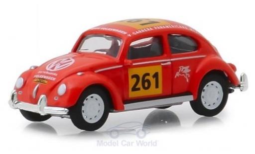Miniature Volkswagen Beetle 1/64 Greenlight orange No.261 La Carrera Panamericana 1954 Volkswagen Beetle 1/64 Greenlight orange No.261 La Carrera Panamericana 1954 miniature