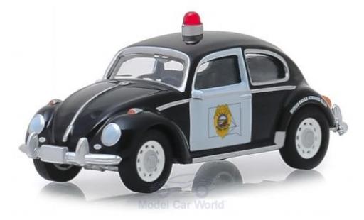 Miniature Volkswagen Beetle 1/64 Greenlight noire/blanche Sioux Falls Police Volkswagen Beetle 1/64 Greenlight noire/blanche Sioux Falls Police miniature