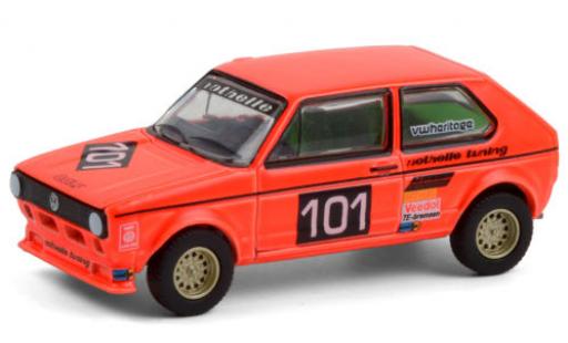Miniature Volkswagen Golf 1/64 Greenlight I Gr.2 No.101 Note Tuning Hockenheim 1975 Volkswagen Golf 1/64 Greenlight I Gr.2 No.101 Note Tuning Hockenheim 1975 miniature