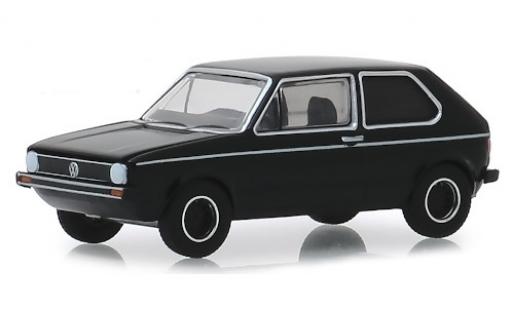 Miniature Volkswagen Golf 1/64 Greenlight Mk1 noire RHD 1976 Volkswagen Golf 1/64 Greenlight Mk1 noire RHD 1976 miniature