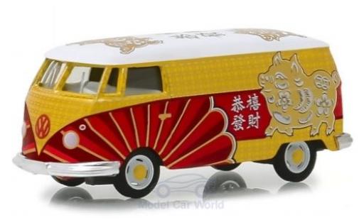 Miniature Volkswagen T1 1/64 Greenlight Kastenwagen 2019 - Year Of The Pig Volkswagen T1 1/64 Greenlight Kastenwagen 2019 - Year Of The Pig miniature