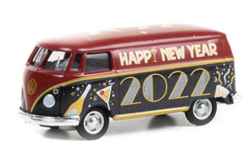 Miniature Volkswagen T1 1/64 Greenlight Kastenwagen Happy New Year 2022 Volkswagen T1 1/64 Greenlight Kastenwagen Happy New Year 2022 miniature
