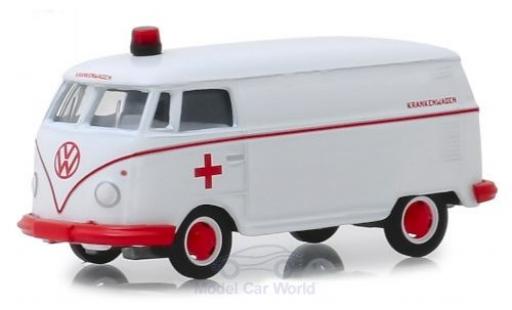 Miniature Volkswagen T1 1/64 Greenlight Kastenwagen blanche/rouge Krankenwagen 1964 Volkswagen T1 1/64 Greenlight Kastenwagen blanche/rouge Krankenwagen 1964 miniature