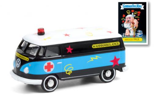 Miniature Volkswagen T1 1/64 Greenlight Panel Van Wahhhmbulance 1965 Volkswagen T1 1/64 Greenlight Panel Van Wahhhmbulance 1965 miniature