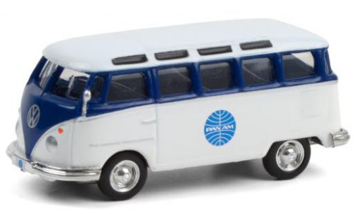 Miniature Volkswagen T1 1/64 Greenlight Samba Bus Pan American Airways 1964 Volkswagen T1 1/64 Greenlight Samba Bus Pan American Airways 1964 miniature