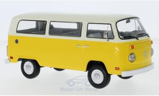 Miniature Volkswagen T2 B 1/64 Greenlight Bus jaune/beige Little Miss Sunshine 1978 Volkswagen T2 B 1/64 Greenlight Bus jaune/beige Little Miss Sunshine 1978 miniature