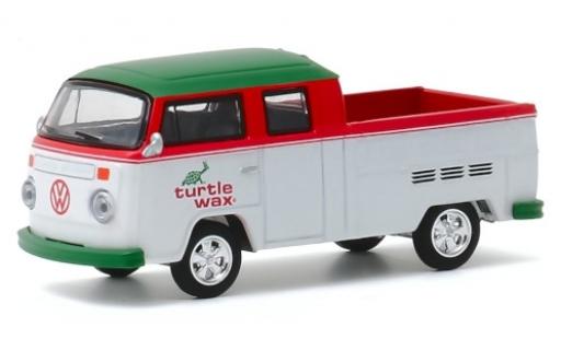 Miniature Volkswagen T2 1/64 Greenlight DoKa Turtle Wax 1979 Volkswagen T2 1/64 Greenlight DoKa Turtle Wax 1979 miniature