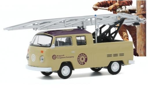 Miniature Volkswagen T2 1/64 Greenlight Double Cab Ladder Truck Ringwell Telephone Company 1972 Volkswagen T2 1/64 Greenlight Double Cab Ladder Truck Ringwell Telephone Company 1972 miniature