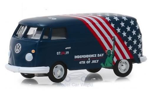 Miniature Volkswagen T2 1/64 Greenlight Kastenwagen Independence Day 2019 Volkswagen T2 1/64 Greenlight Kastenwagen Independence Day 2019 miniature