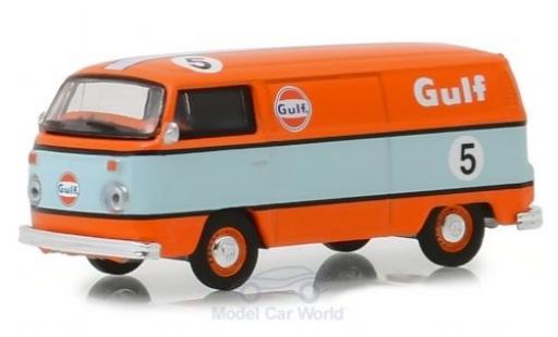 Miniature Volkswagen T2 1/64 Greenlight Kastenwagen orange/bleue 1975 Volkswagen T2 1/64 Greenlight Kastenwagen orange/bleue 1975 miniature