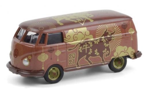 Miniature Volkswagen T2 1/64 Greenlight Panel Van 2021 - Year of the Ox Volkswagen T2 1/64 Greenlight Panel Van 2021 - Year of the Ox miniature