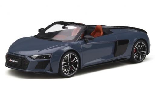 Miniature Audi R8 1/18 GT Spirit Spyder grise 2019 Audi R8 1/18 GT Spirit Spyder grise 2019 miniature