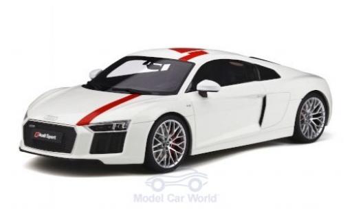 Miniature Audi R8 1/18 GT Spirit V10 RWS blanche 2018 Audi R8 1/18 GT Spirit V10 RWS blanche 2018 miniature