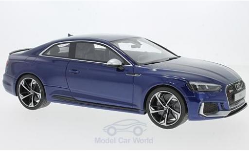 Miniature Audi RS5 1/18 GT Spirit RS 5 metallise bleue 2017 Audi RS5 1/18 GT Spirit RS 5 metallise bleue 2017 miniature