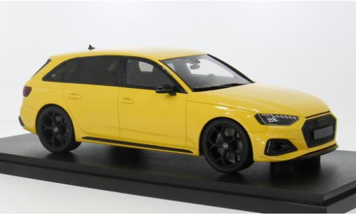 Miniature Audi RS4 1/18 GT Spirit Avant jaune 2024 1:18 Audi RS4 1/18 GT Spirit Avant jaune 2024 1:18 miniature