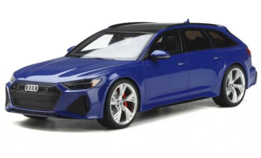 Miniature Audi RS6 1/18 GT Spirit (C8) Avant Tribute Edition bleue 2020 Audi RS6 1/18 GT Spirit (C8) Avant Tribute Edition bleue 2020 miniature