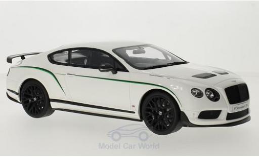 Miniature Bentley Continental T 1/18 GT Spirit GT 3-R blanche/Dekor Bentley Continental T 1/18 GT Spirit GT 3-R blanche/Dekor miniature