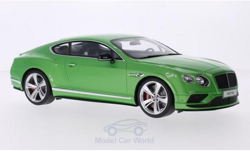Miniature Bentley Continental T 1/18 GT Spirit GTV8S metallise verte Bentley Continental T 1/18 GT Spirit GTV8S metallise verte miniature