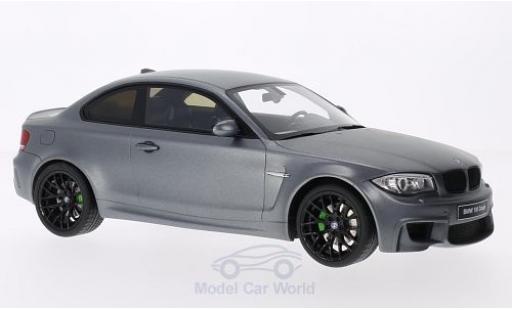 Miniature Bmw 1M 1/18 GT Spirit (E82) matt-grise 2011 Türen und Hauben geschlossen Bmw 1M 1/18 GT Spirit (E82) matt-grise 2011 Türen und Hauben geschlossen miniature