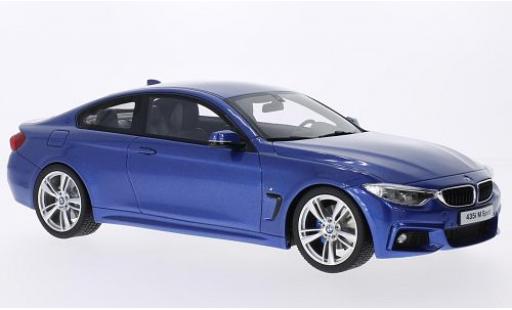 Miniature Bmw 435 1/18 GT Spirit i M-Sport metallise bleue Bmw 435 1/18 GT Spirit i M-Sport metallise bleue miniature