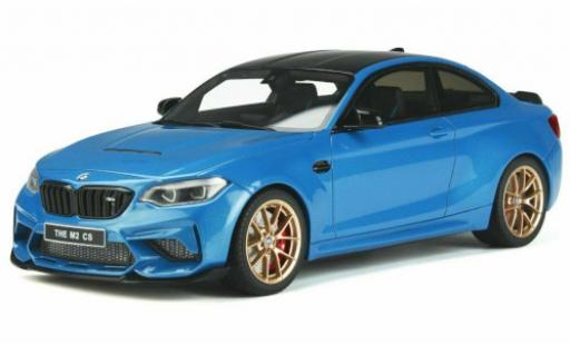 Miniature Bmw M2 1/18 GT Spirit (F22) CS metallise bleue Bmw M2 1/18 GT Spirit (F22) CS metallise bleue miniature