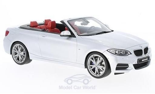 Miniature Bmw M2 1/18 GT Spirit 35i M Performance Cabriolet grise Bmw M2 1/18 GT Spirit 35i M Performance Cabriolet grise miniature