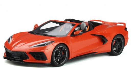 Miniature Chevrolet Corvette 1/18 GT Spirit C8 Cabriolet orange 2020 Chevrolet Corvette 1/18 GT Spirit C8 Cabriolet orange 2020 miniature