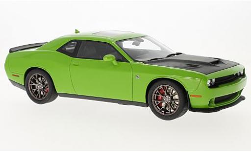 Miniature Dodge Challenger 1/18 GT Spirit Hellcat SRT verte/noire 2016 Dodge Challenger 1/18 GT Spirit Hellcat SRT verte/noire 2016 miniature