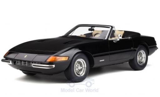 Miniature Ferrari 365 GTB/4 1/12 GT Spirit GTB/4 Daytona Spyder noire 1972 Ferrari 365 GTB/4 1/12 GT Spirit GTB/4 Daytona Spyder noire 1972 miniature