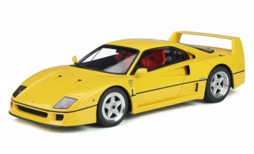Miniature Ferrari F40 1/18 GT Spirit jaune 1987 Ferrari F40 1/18 GT Spirit jaune 1987 miniature