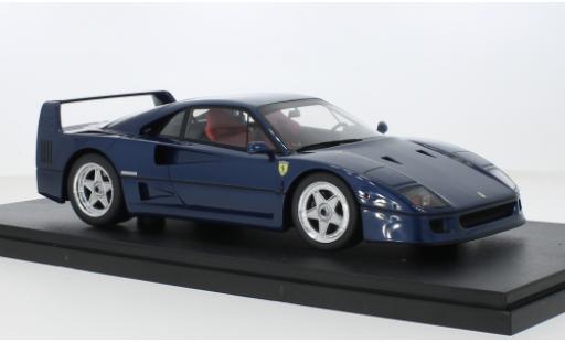 Miniature Ferrari F40 1/18 GT Spirit metallise bleue 1:18 Ferrari F40 1/18 GT Spirit metallise bleue 1:18 miniature