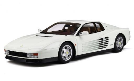 Miniature Ferrari Testarossa 1/12 GT Spirit blanche Ferrari Testarossa 1/12 GT Spirit blanche miniature