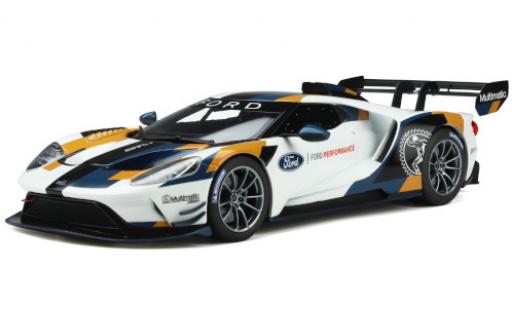 Miniature Ford GT 1/18 GT Spirit MK II Multimatic blanche/Dekor 2020 Ford GT 1/18 GT Spirit MK II Multimatic blanche/Dekor 2020 miniature