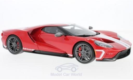 Miniature Ford GT 1/18 GT Spirit rouge/blanche 2017 Heritage Edition Ford GT 1/18 GT Spirit rouge/blanche 2017 Heritage Edition miniature