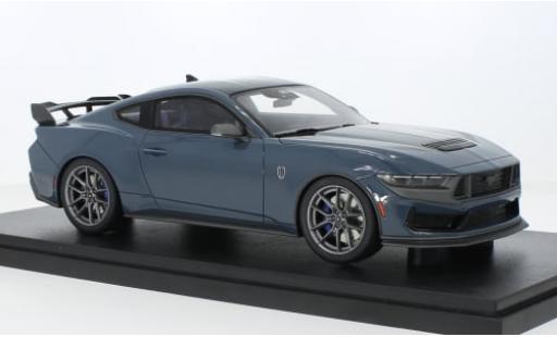 Miniature Ford Mustang 1/18 GT Spirit Dark Horse matt-bleue 2023 1:18 Ford Mustang 1/18 GT Spirit Dark Horse matt-bleue 2023 1:18 miniature
