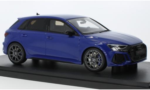 Miniature Audi RS3 1/18 GT Spirit Sportback Performance Edition bleu 2021 Audi RS3 1/18 GT Spirit Sportback Performance Edition bleu 2021 miniature