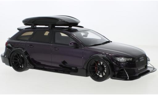 Miniature Audi RS6 1/18 GT Spirit Avant (C7) metallise violetteee Audi RS6 1/18 GT Spirit Avant (C7) metallise violetteee miniature