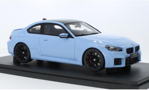 Bmw M2 1/18 GT Spirit (G87) metallise bleu clair 2023 miniature