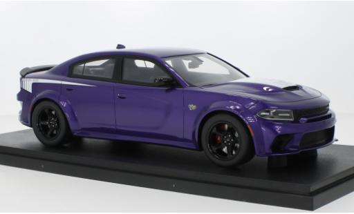 Miniature Dodge Charger 1/18 GT Spirit Super abeilles metallise violette 2023 Dodge Charger 1/18 GT Spirit Super abeilles metallise violette 2023 miniature