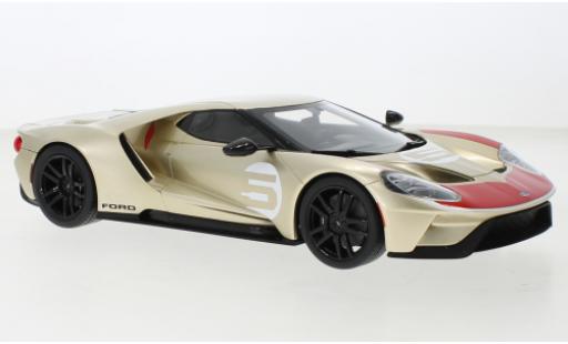 Miniature Ford GT 1/18 GT Spirit Heritage Edition bronze 2022 Ford GT 1/18 GT Spirit Heritage Edition bronze 2022 miniature