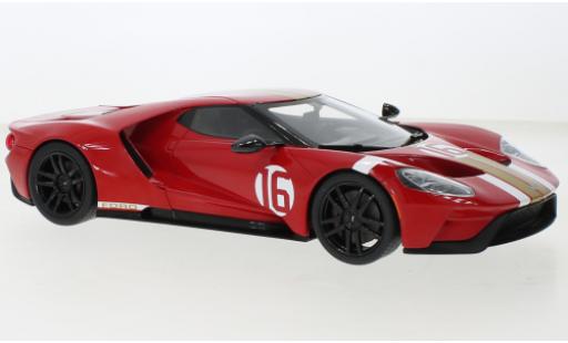 Miniature Ford GT 1/18 GT Spirit Heritage Edition rouge 2022 Ford GT 1/18 GT Spirit Heritage Edition rouge 2022 miniature