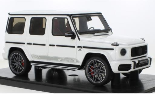 Miniature Mercedes Classe G 1/18 GT Spirit G 63 AMG Edition 55 blanche 2022 Mercedes Classe G 1/18 GT Spirit G 63 AMG Edition 55 blanche 2022 miniature