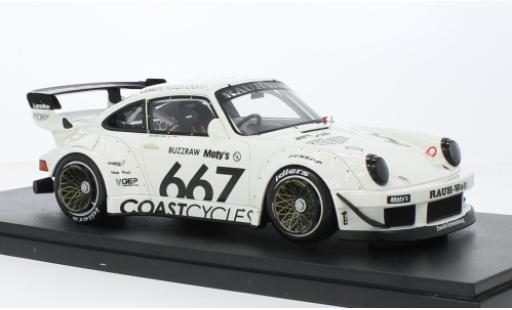 Porsche 992 1/18 GT Spirit 911 (964) RWB Coast Cycles 2020 miniature