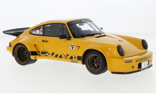 Miniature Porsche 911 1/18 GT Spirit RSR Hommage jaune Yamonouchi-san Porsche 911 1/18 GT Spirit RSR Hommage jaune Yamonouchi-san miniature