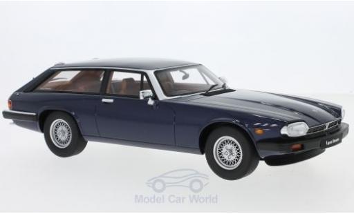 Jaguar XJS 1/18 GT Spirit Lynx Eventer metallise bleue RHD miniature