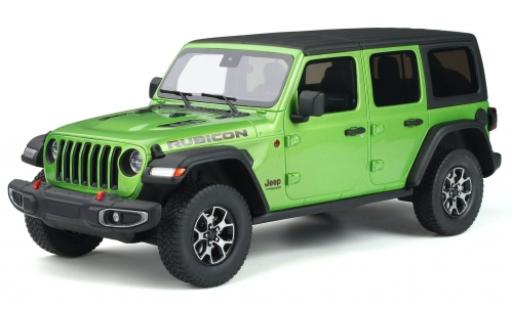 Miniature Jeep Wrangler 1/18 GT Spirit Rubicon metallise verte 2019 Jeep Wrangler 1/18 GT Spirit Rubicon metallise verte 2019 miniature