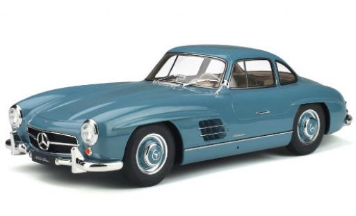 Miniature Mercedes 300 1/12 GT Spirit SL (W198) bleue 1954 Mercedes 300 1/12 GT Spirit SL (W198) bleue 1954 miniature