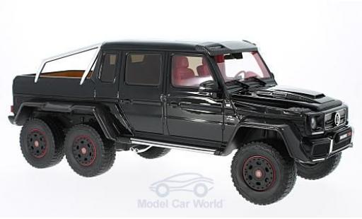 Mercedes 700 1/18 GT Spirit 6x6 Brabus metallise noire miniature